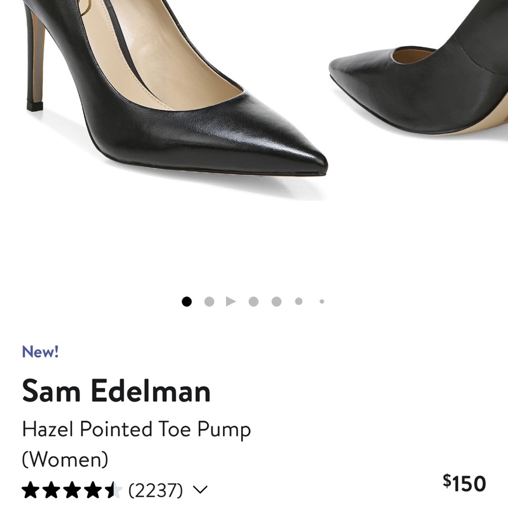 Sam Edelman basic black heel